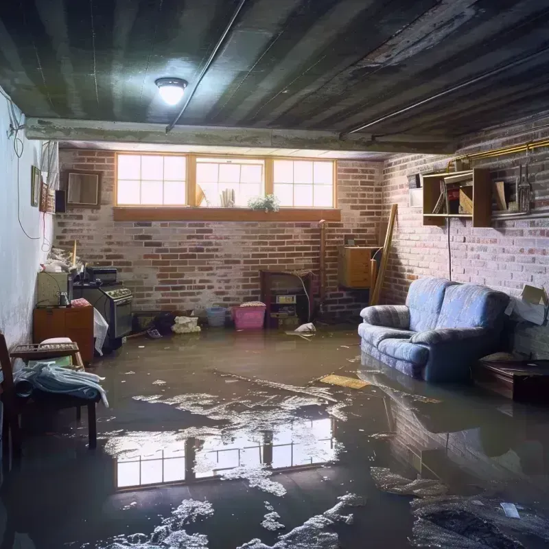 Flooded Basement Cleanup in Orting, WA